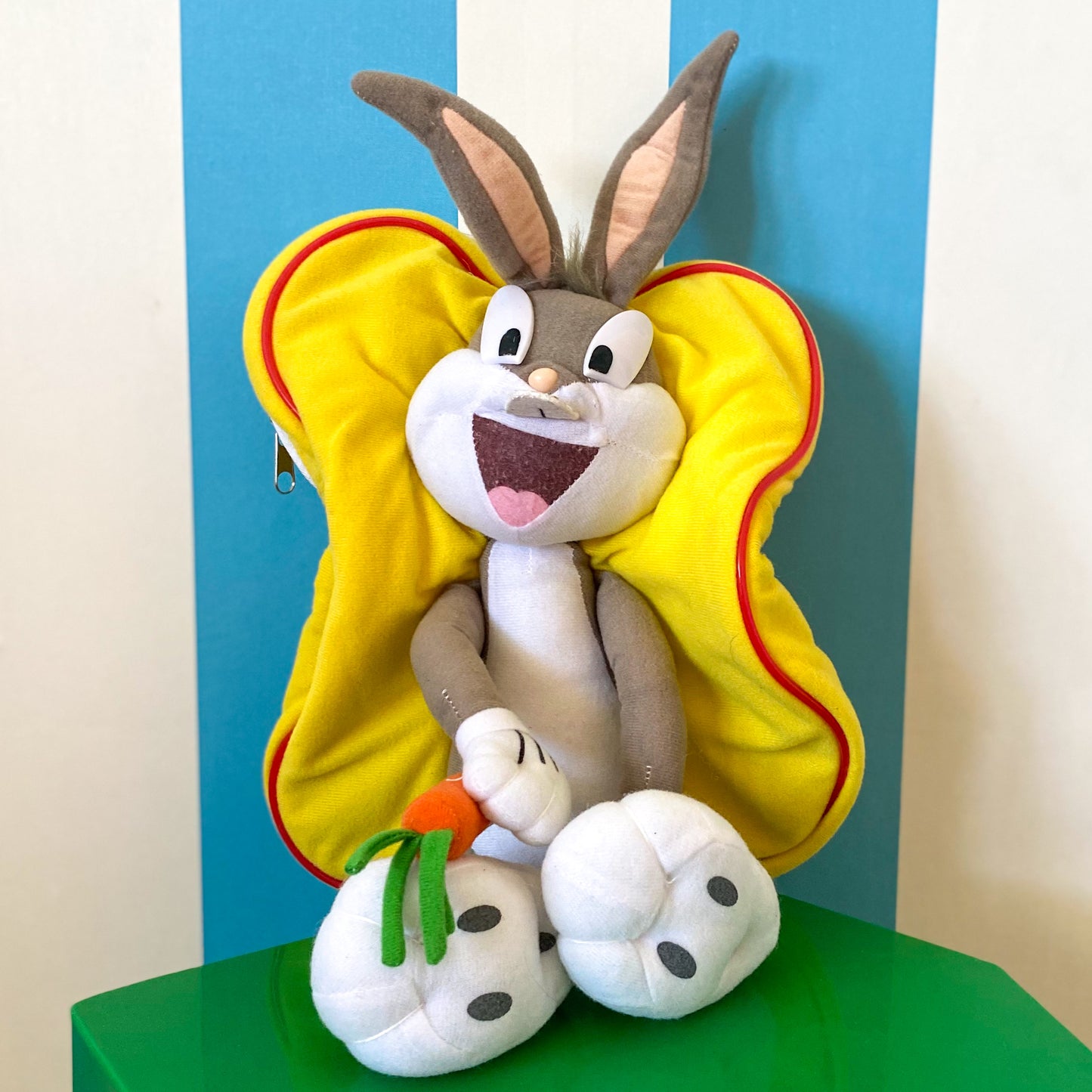 Vintage Loony Tunes Bugs Bunny Plush Backpack