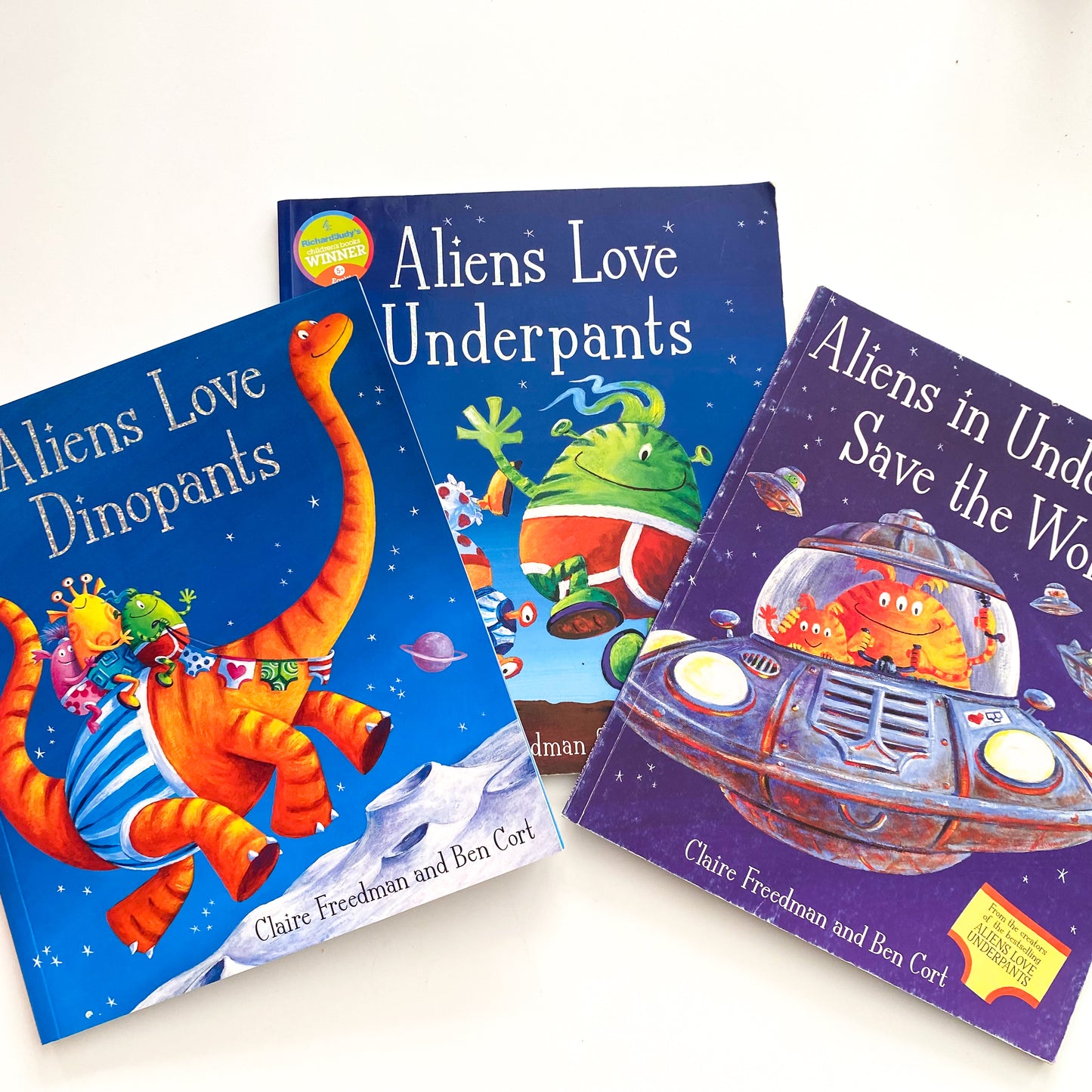 Aliens Love Underpants Book Bundle