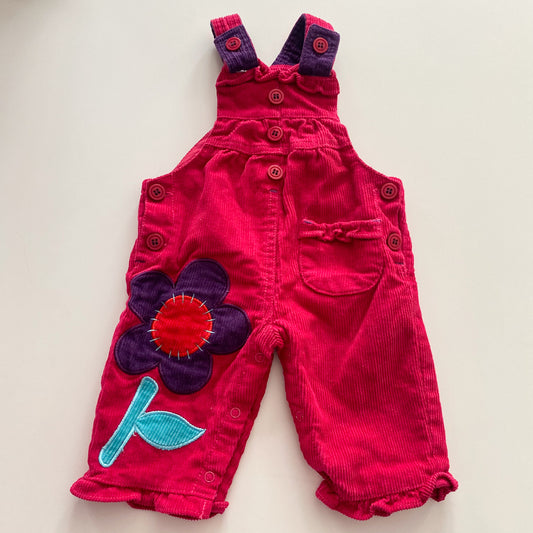 Vintage JK Baby Corduroy Overalls - Size 0-3M