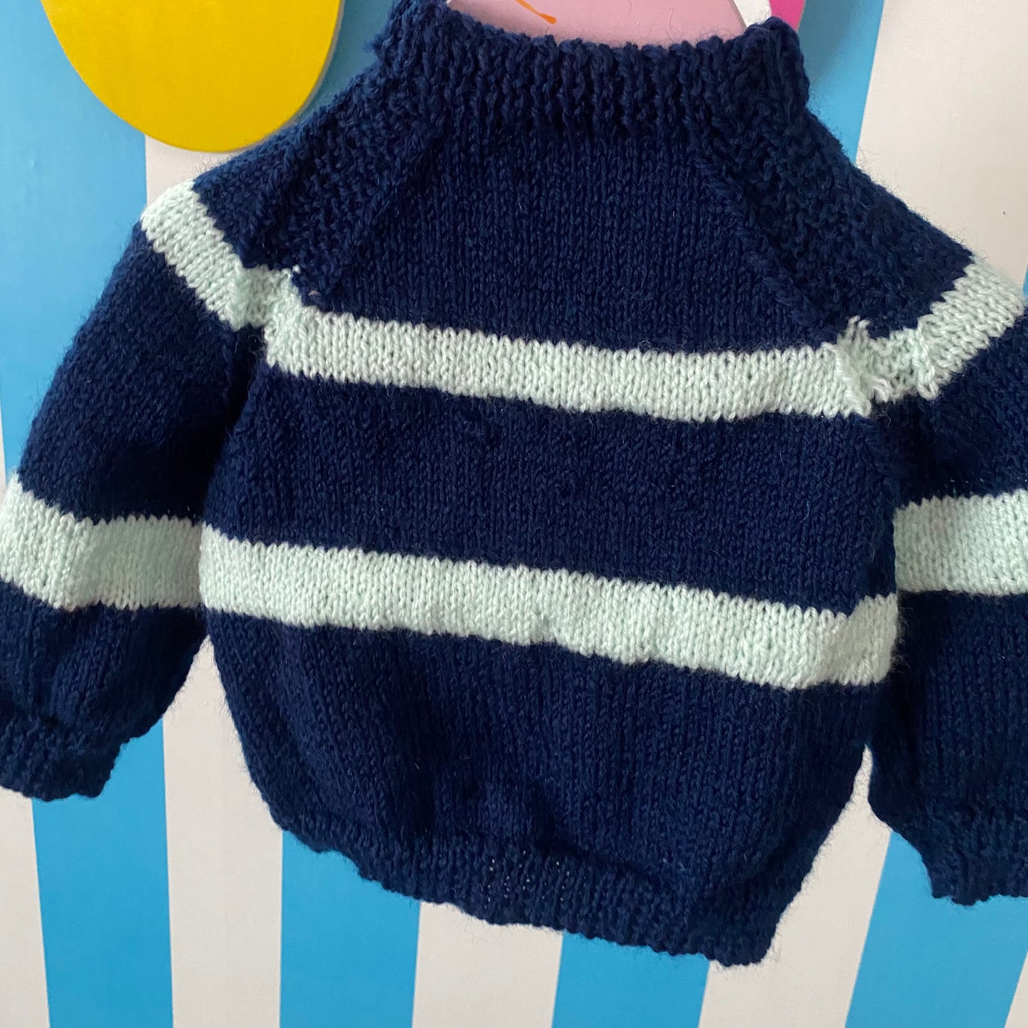 Handmade Knit Jumper - Size 6-12M