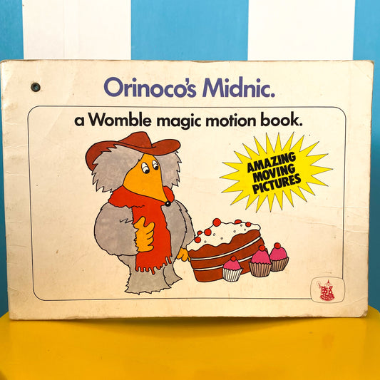 Vintage Wombles Magic Motion Book