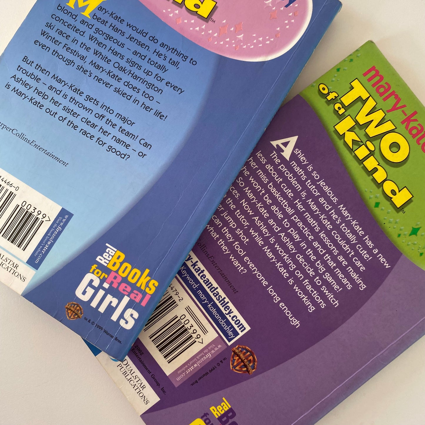 Mary Kate & Ashley Two Of A Kind Chapter Books