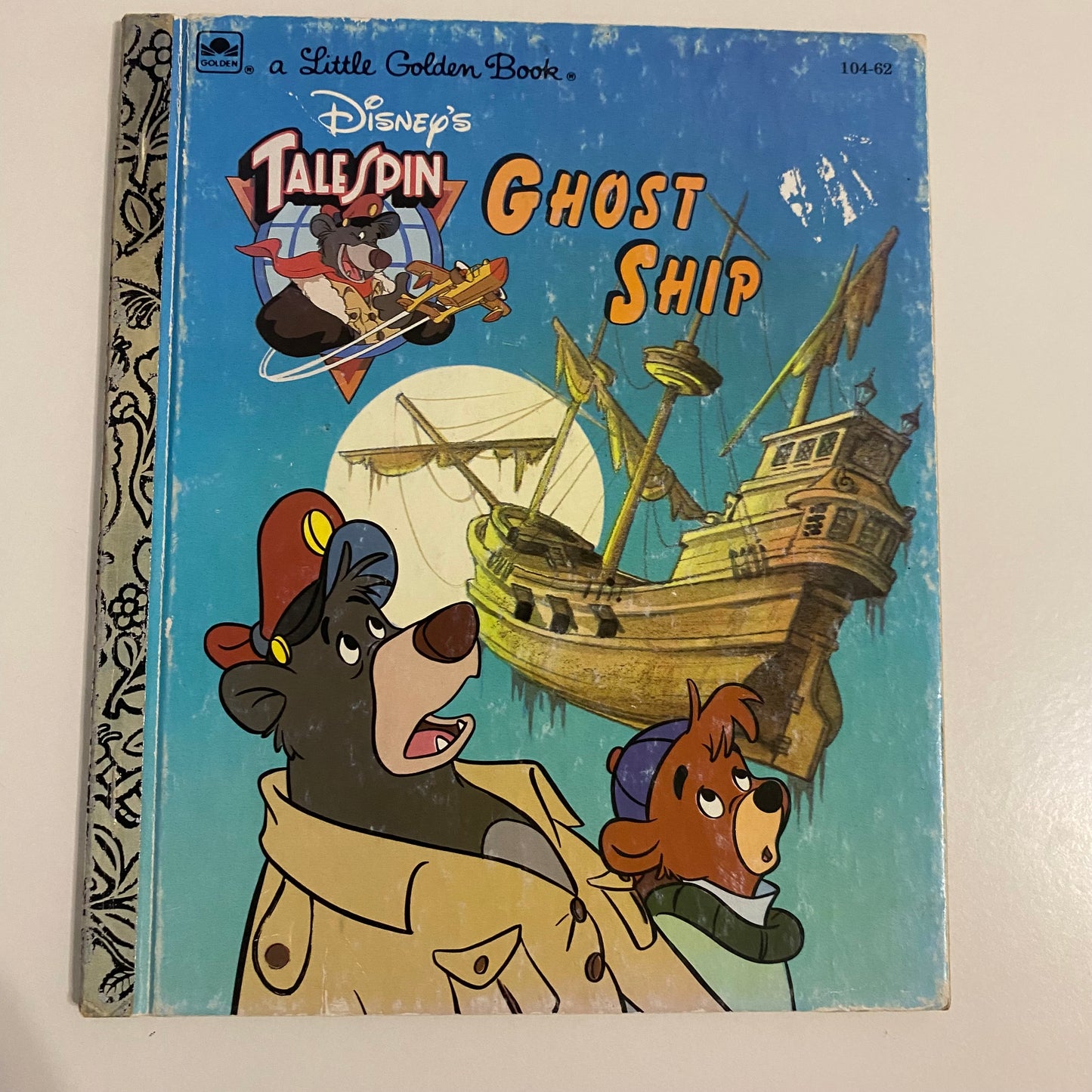 Book - Little Golden TaleSpin Ghost Ship