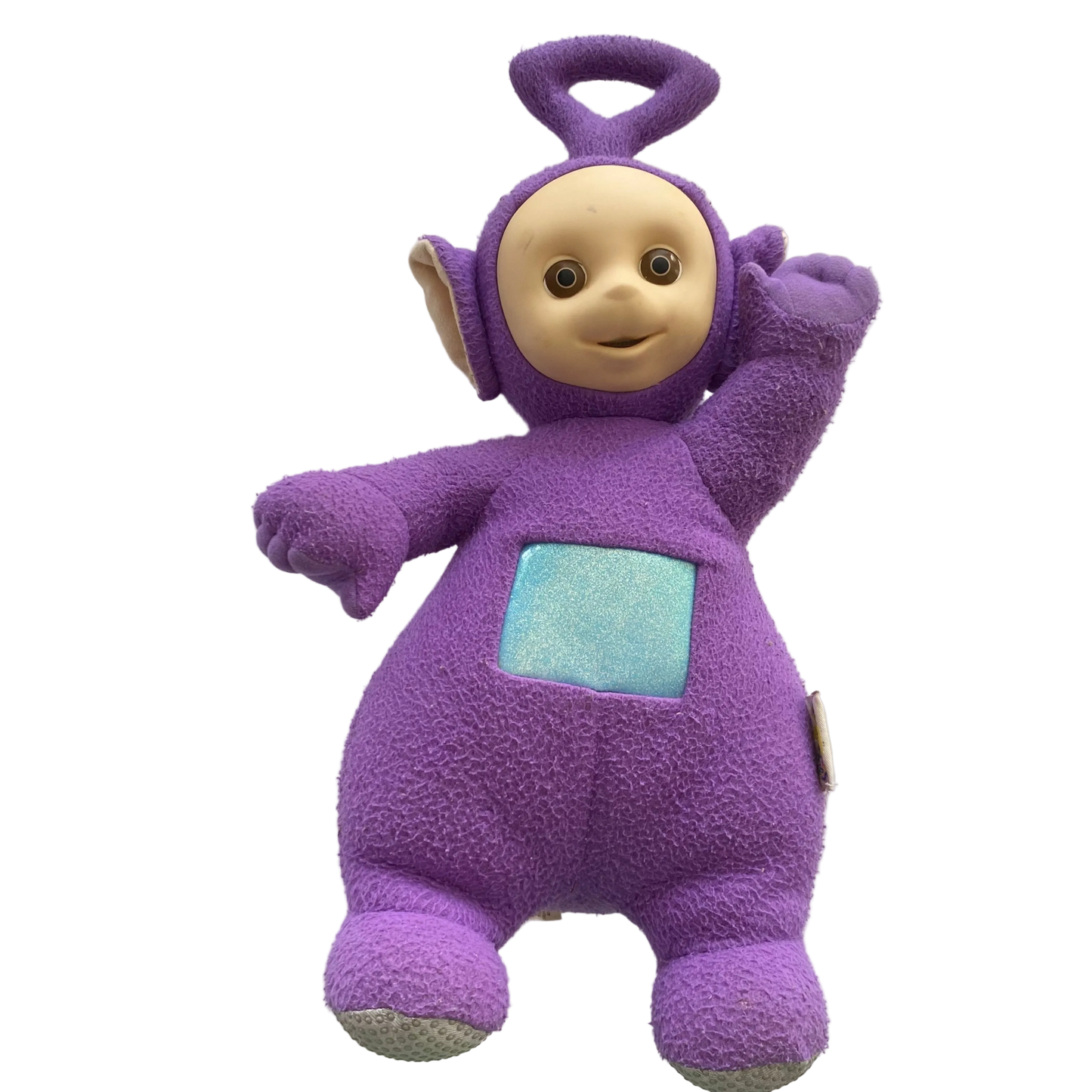 Vintage Teletubbies Tinky Winky Interactive Plush (FLAW)