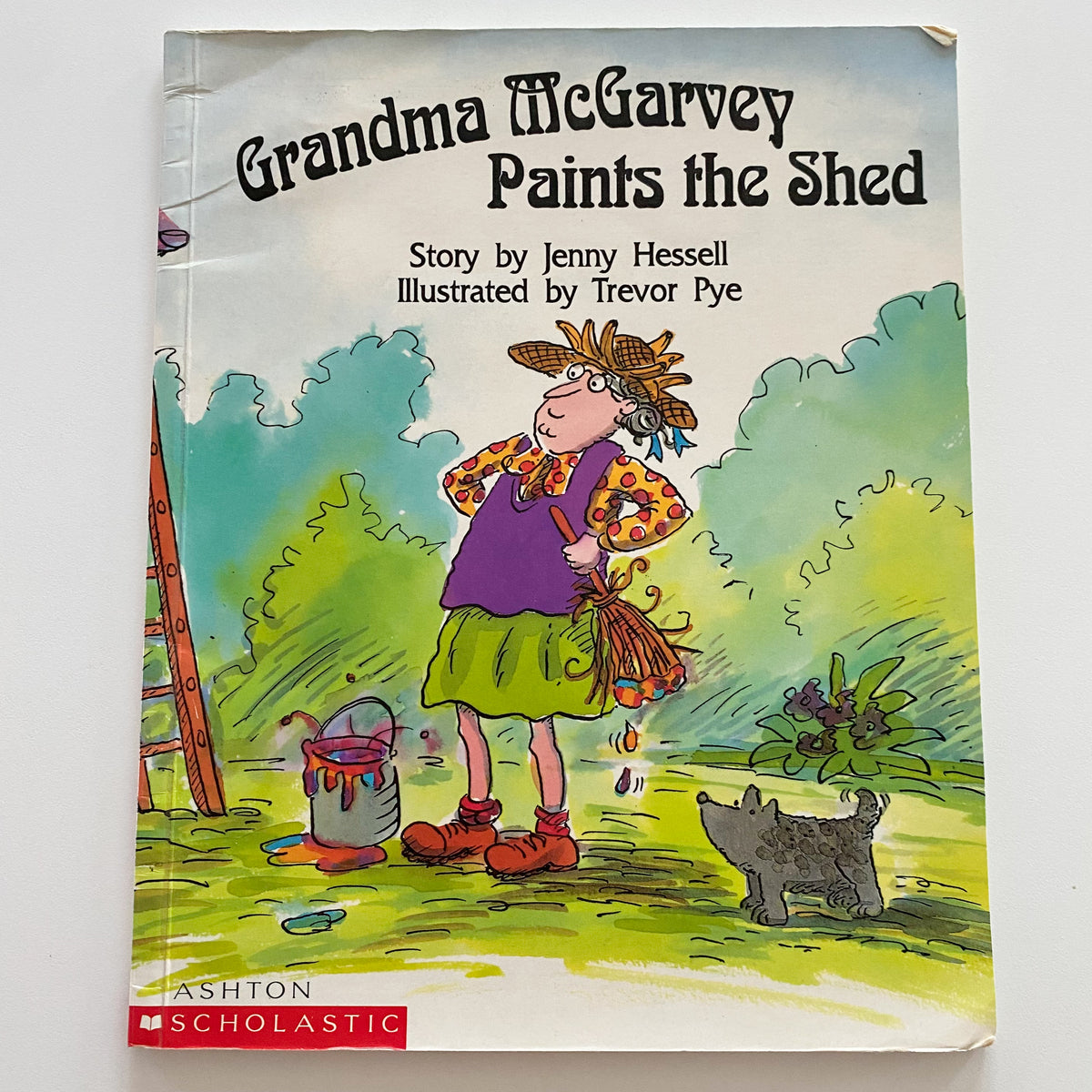 Grandma McGarvey Paints The Shed Book