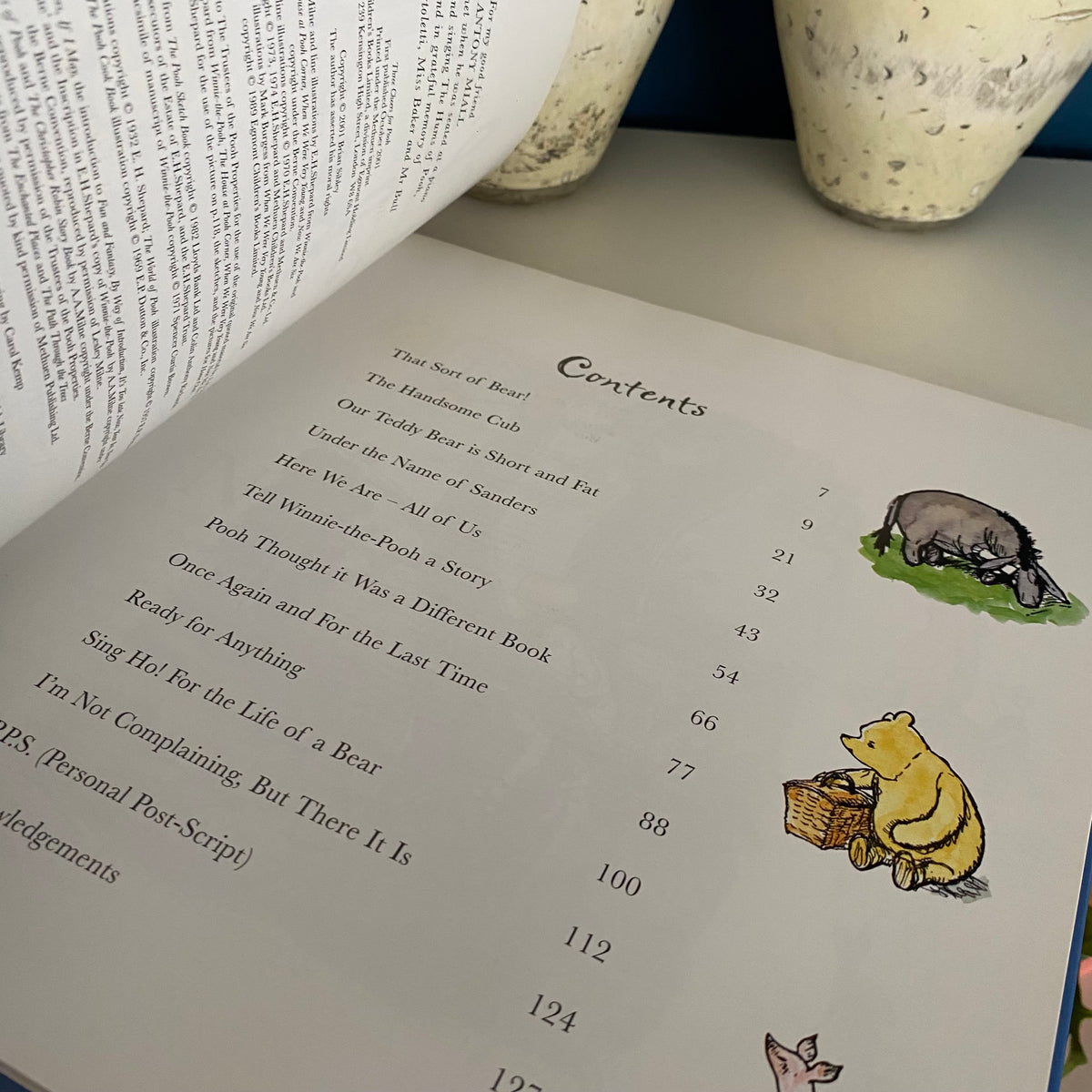 Disney Winnie The Pooh Three Cheers For Pooh Book