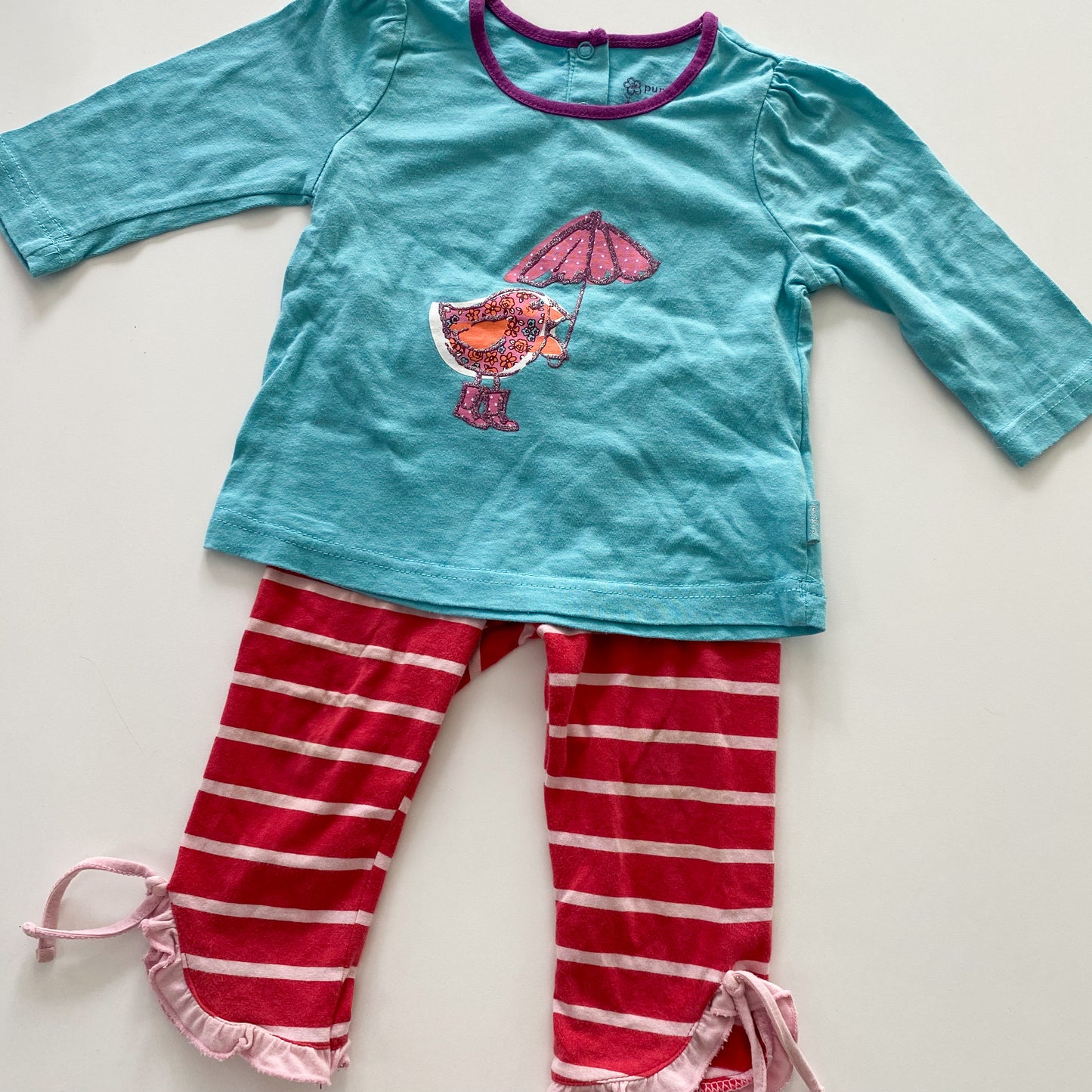 Y2K Pumpkin Patch Outfit - Size 12M