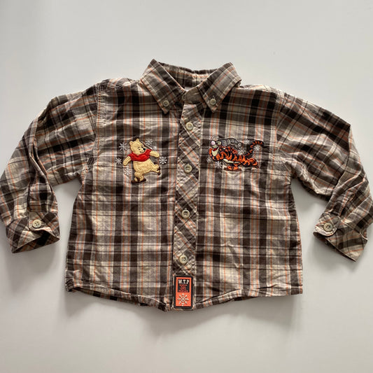 Winnie The Pooh Shirt - Size 12-18M