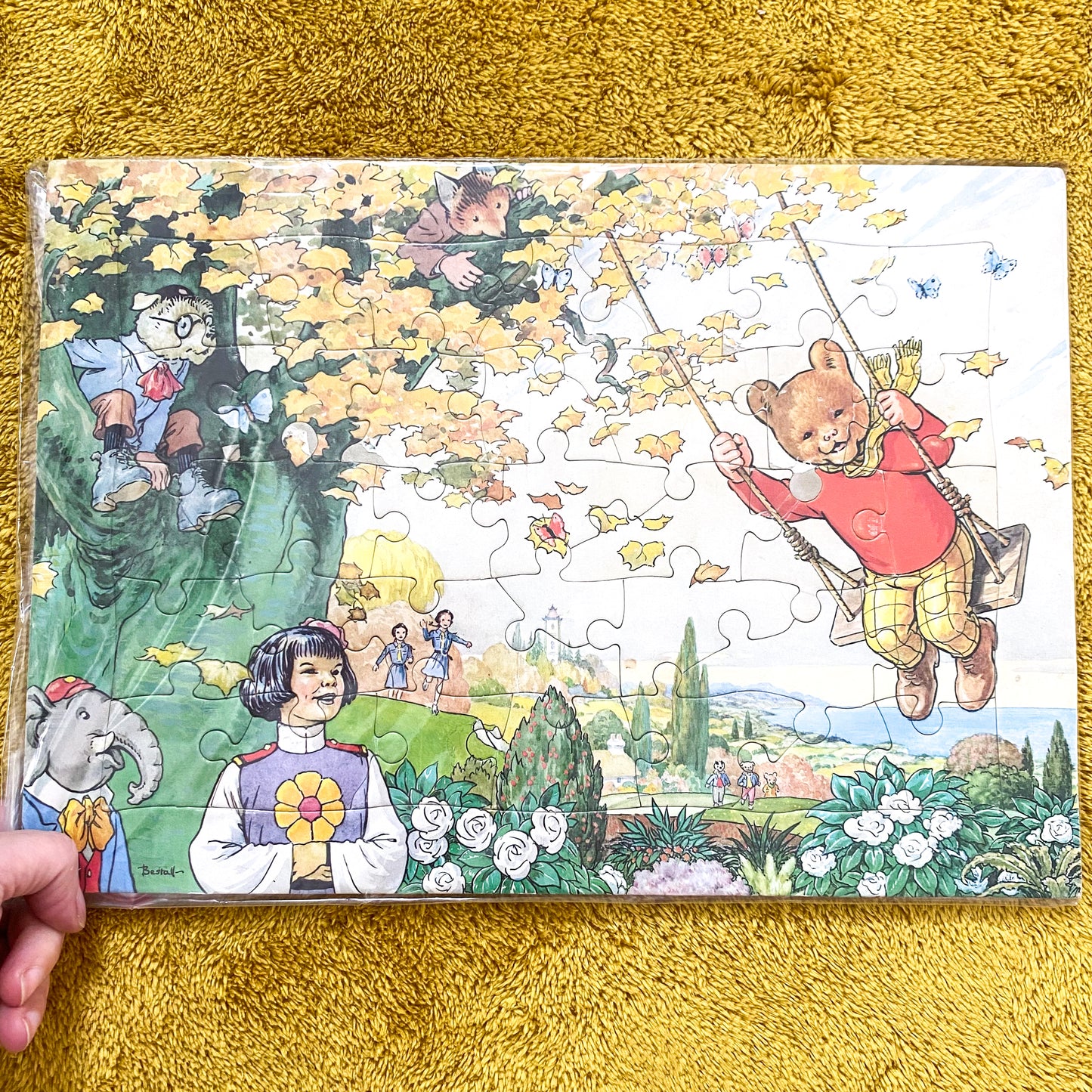 Vintage Rupert Bear Puzzle