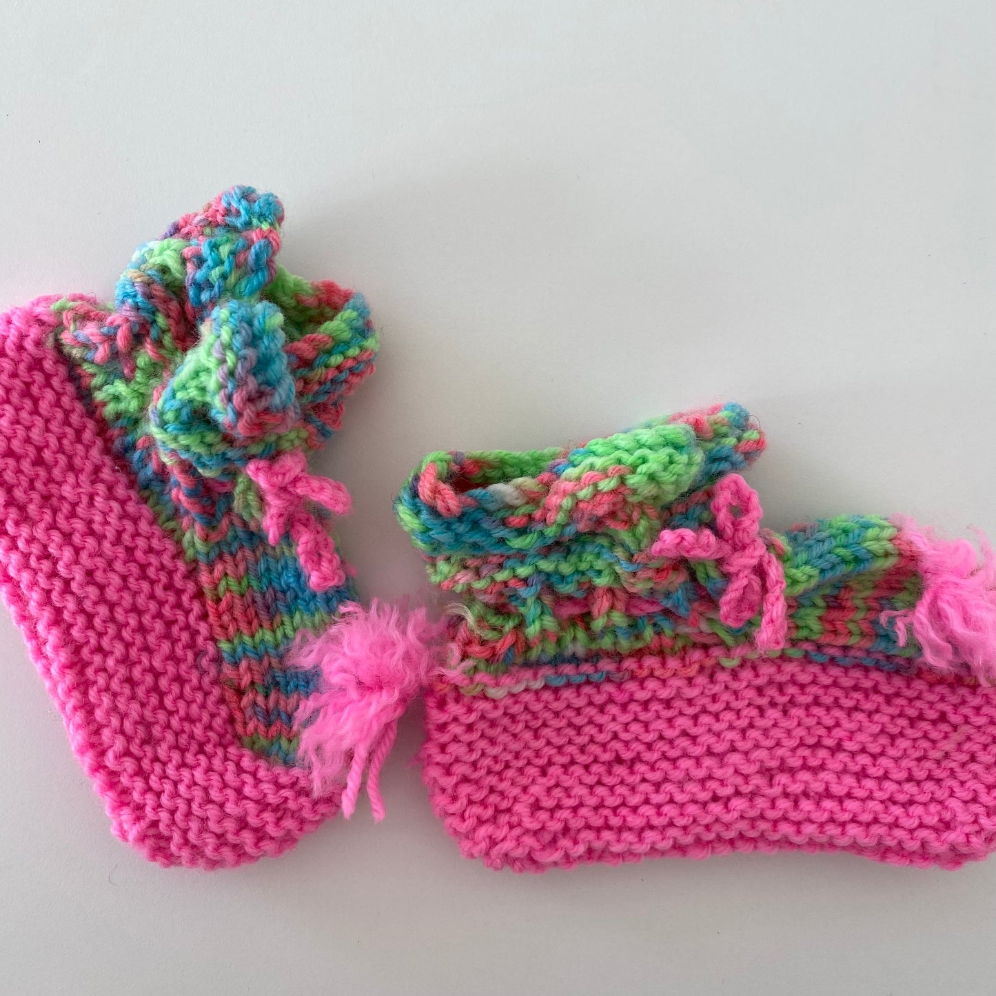 Knit Booties & Mittens - Size 6M