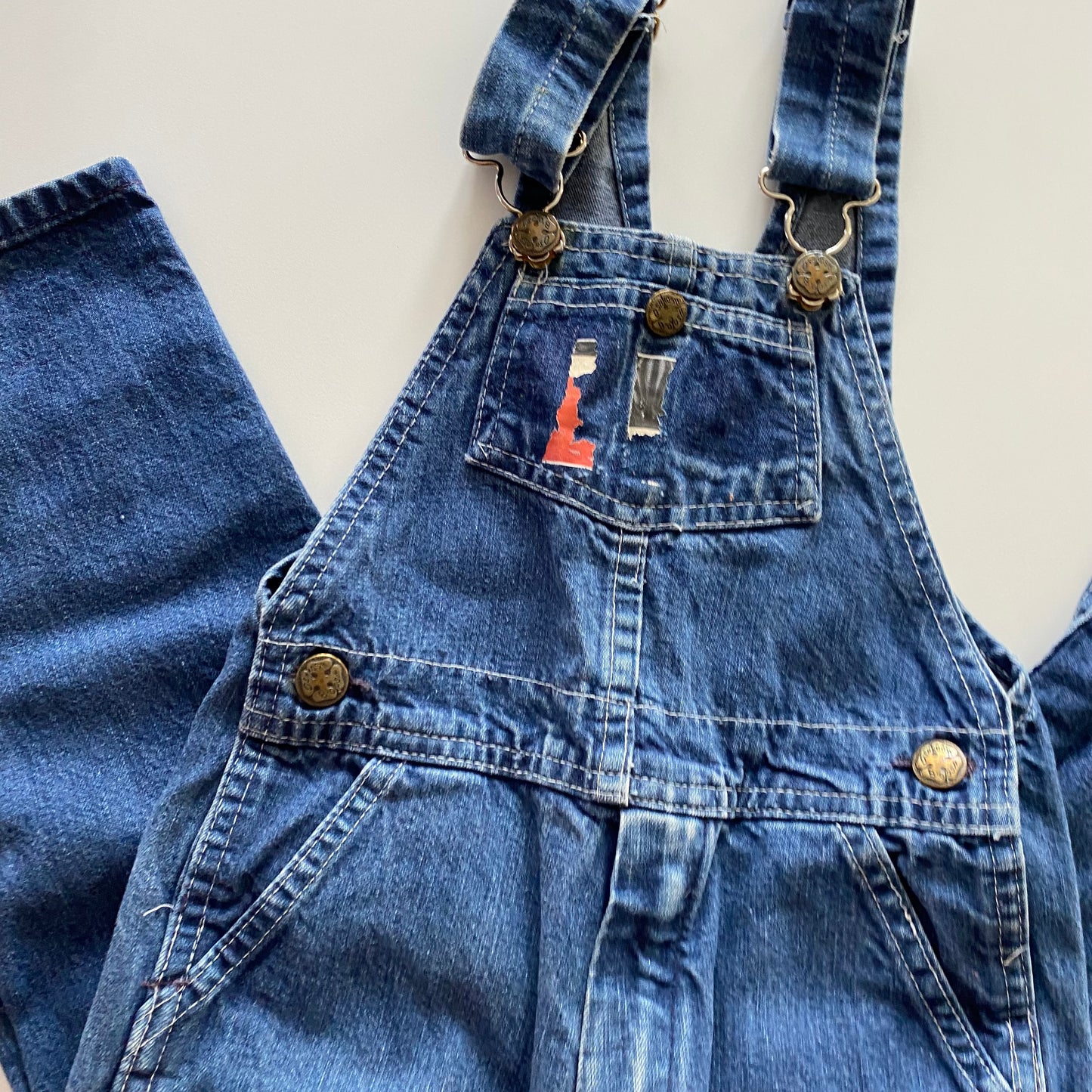 Vintage Oshkosh Overalls - Size 4 (FLAW)