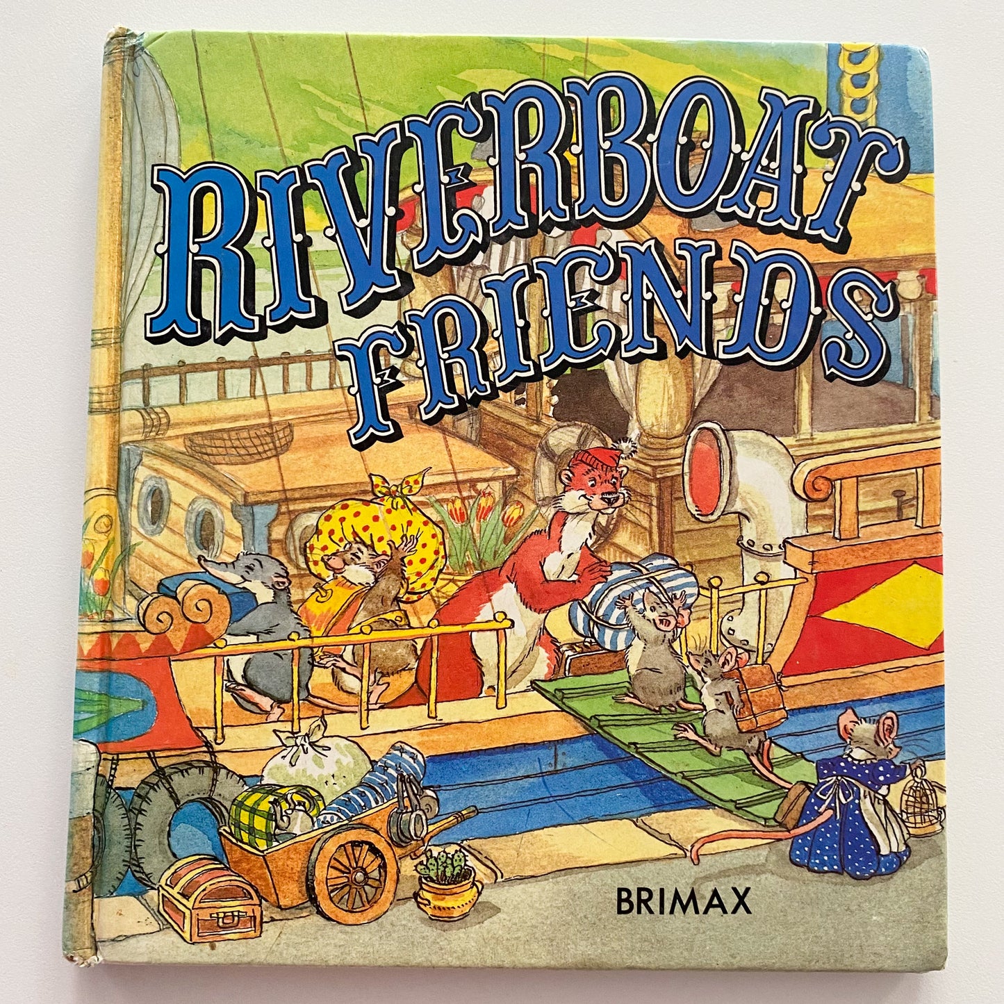 Vintage Riverboat Friends Book