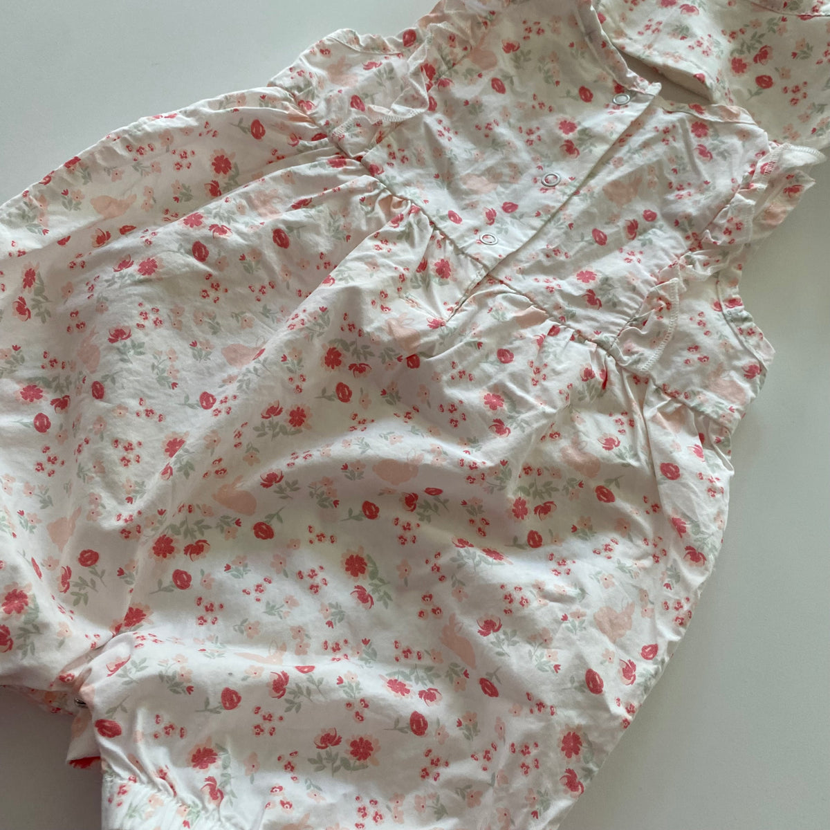 Little Bundle Romper & Hat - Size 3-6M