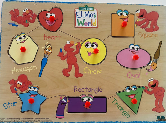Sesame Street Wooden Puzzle