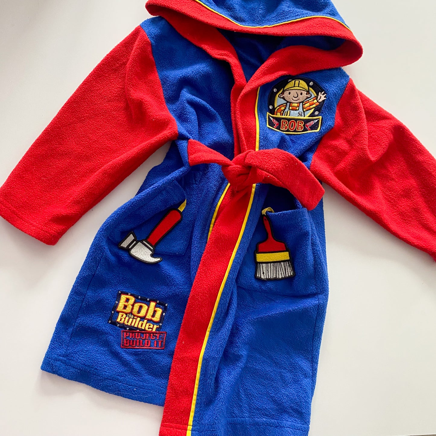 Vintage Bob The Builder Dressing Gown - Size 3