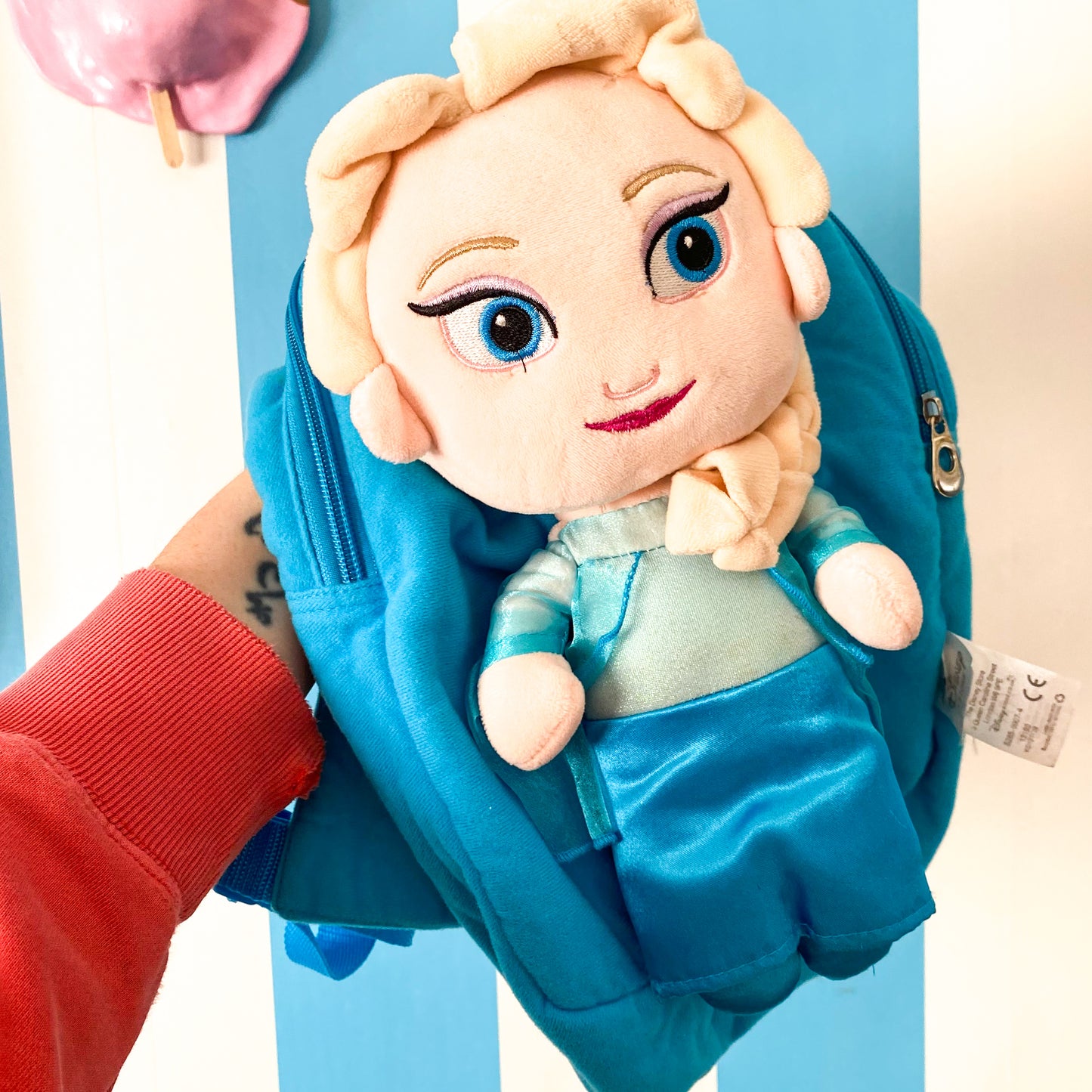 Disney Frozen Elsa Plush Backpack