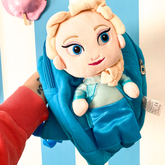 Disney Frozen Elsa Plush Backpack