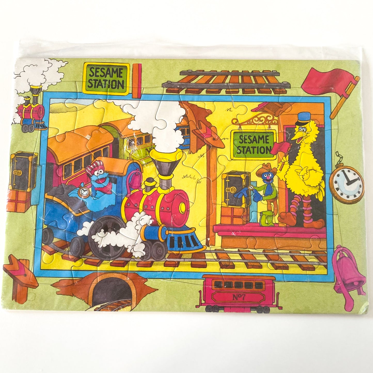 Vintage Sesame Street Tray Puzzle