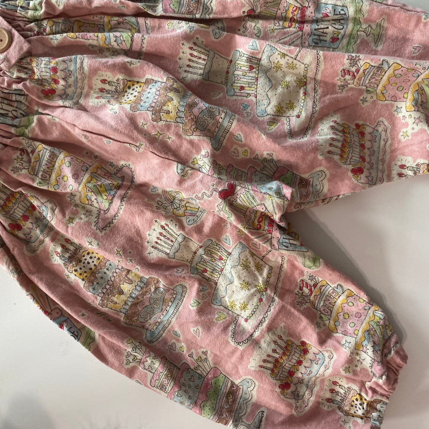 Handmade Suspender Pants - Size 2-4Y