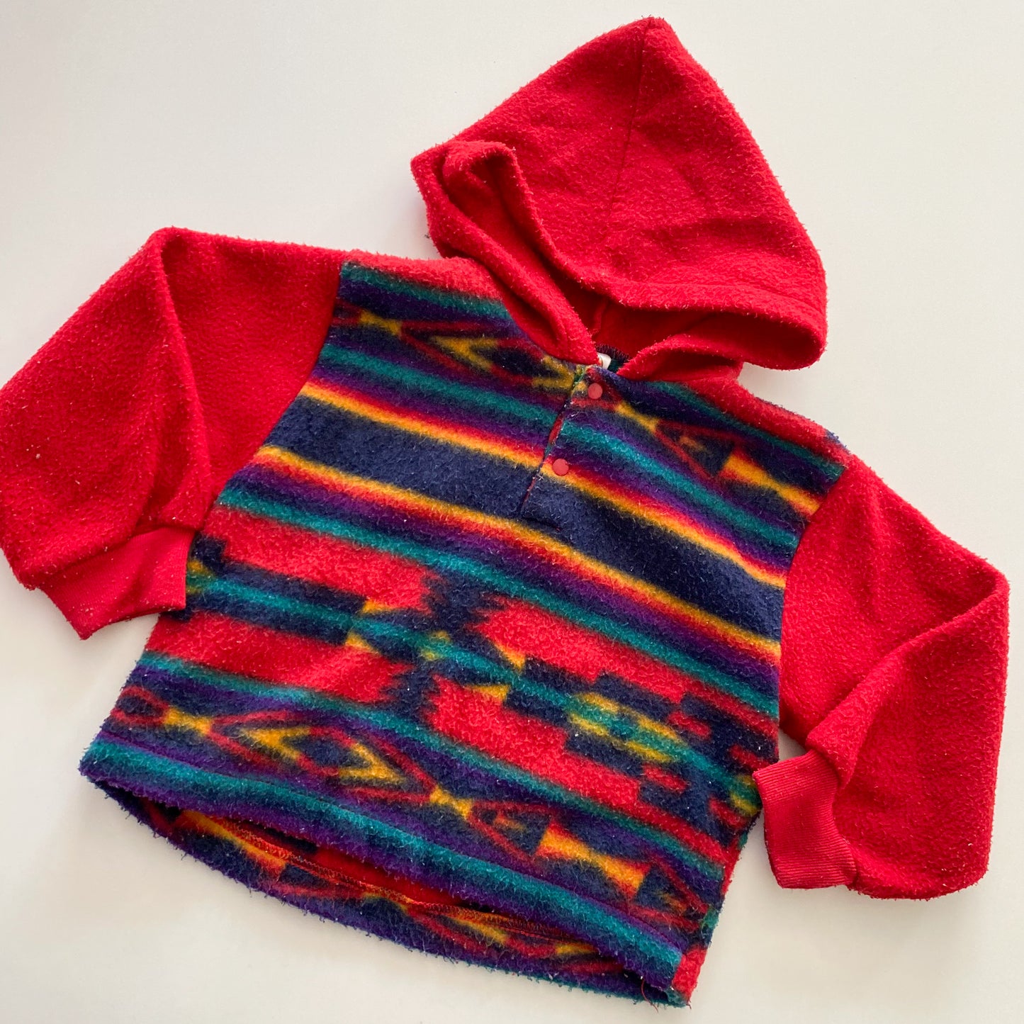 Vintage Elfwear Fleece Hoodie - Size 3