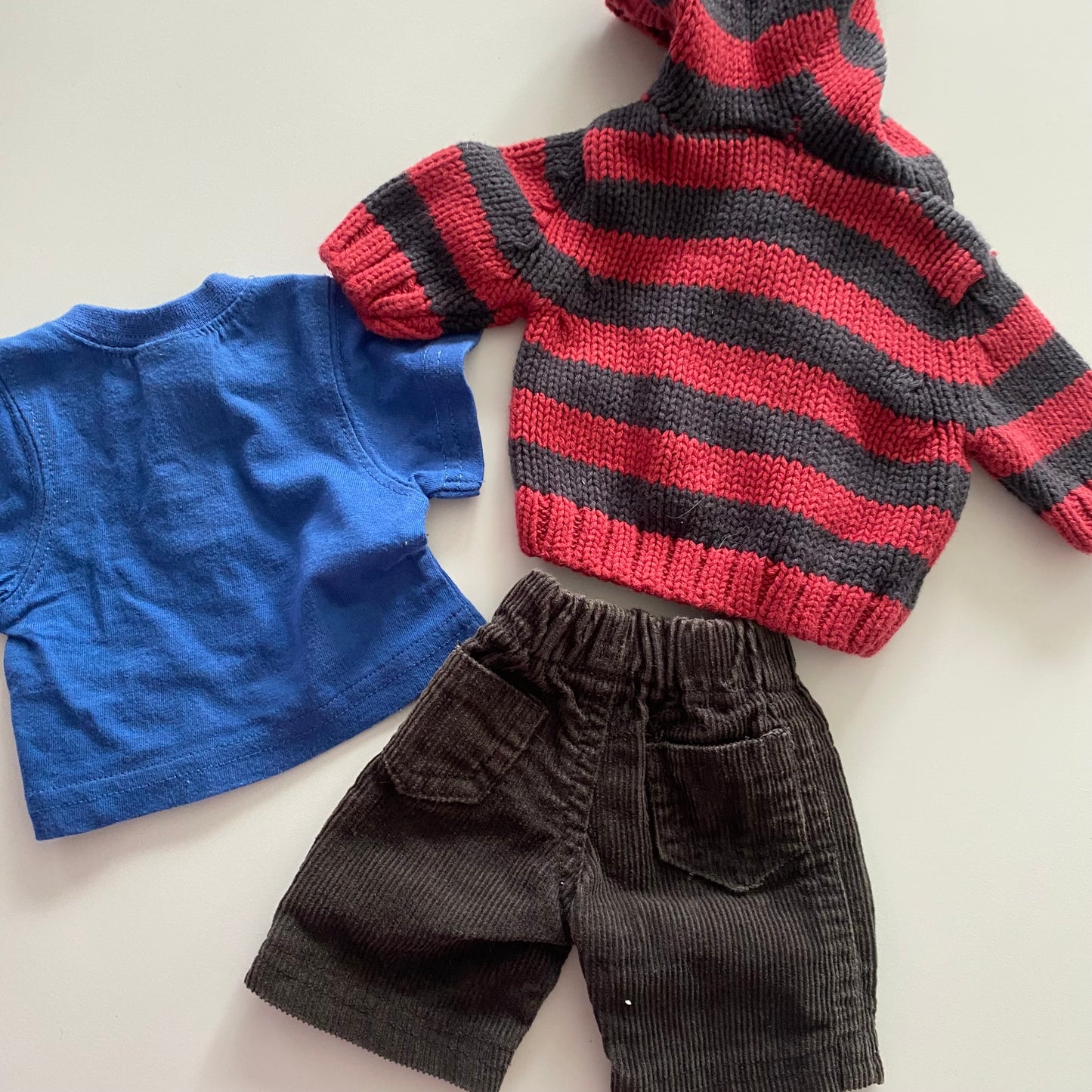 Vintage Pumpkin Patch Bear Outfit