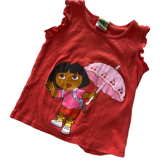 Dora The Explorer Top - Size 5