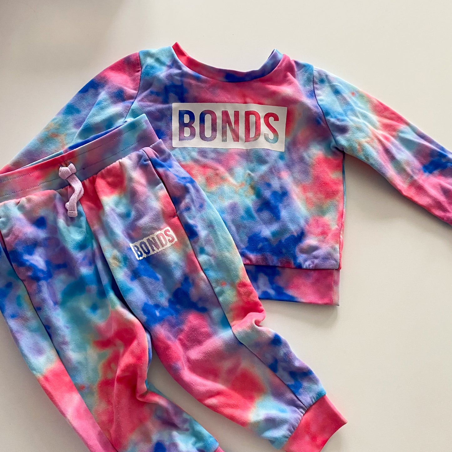 Bonds Tie Dye Tracksuit - Size 2