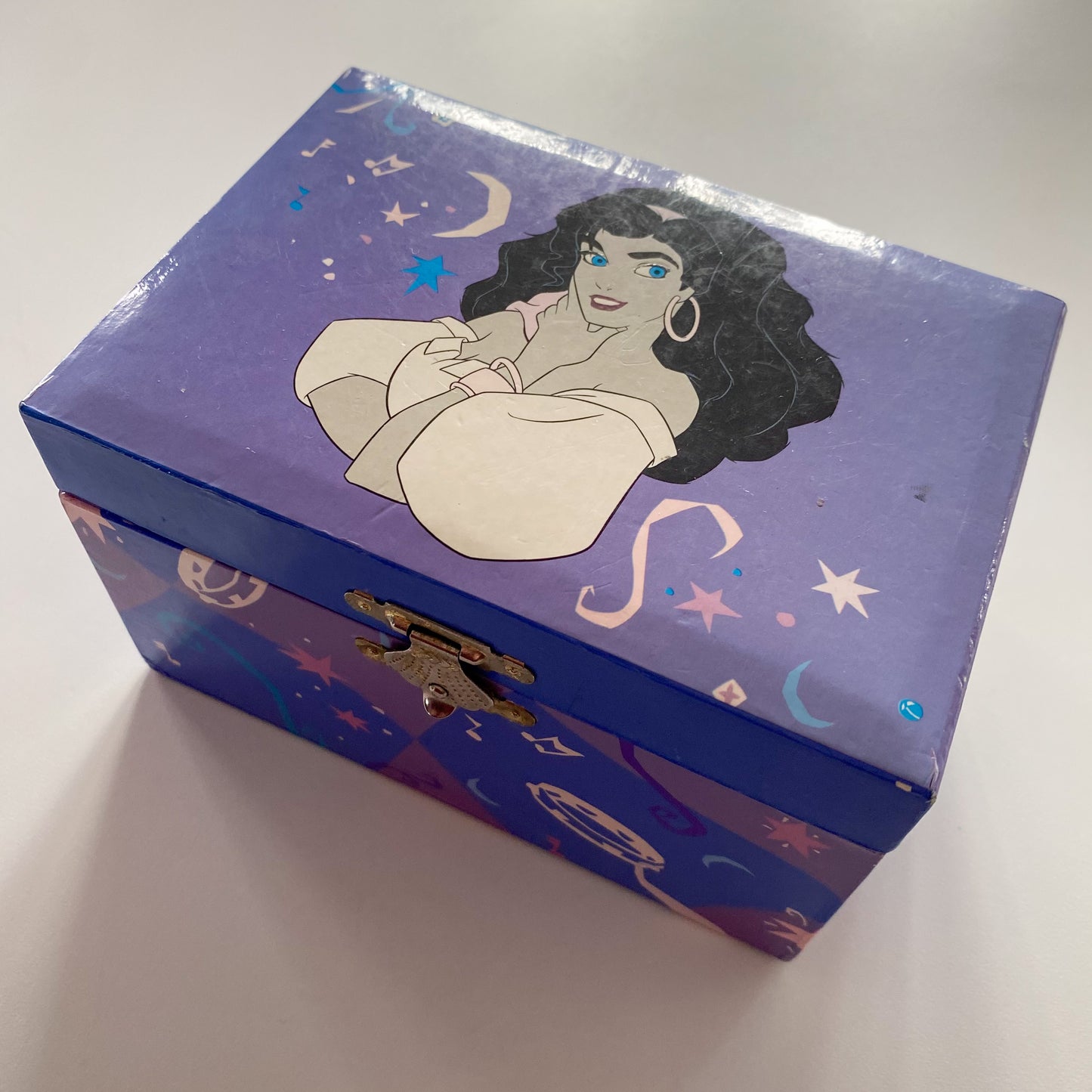 Vintage Hunchback Of Notre Dame Esmeralda Musical Jewellery Box