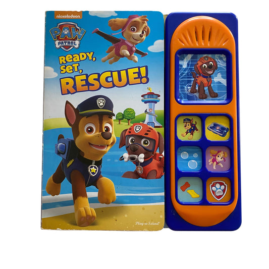 Paw Patrol Ready, Set, Rescue! Sound Book