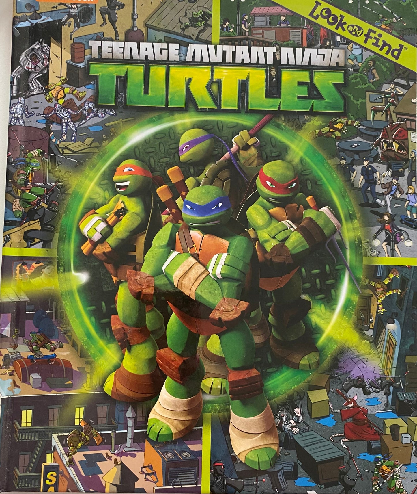 TMNT Ninja Turtles Look & Find Book