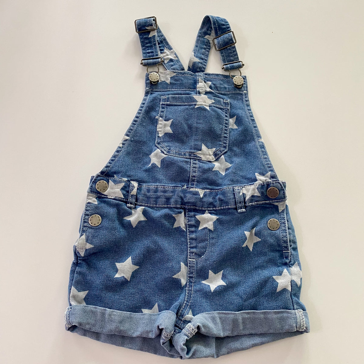 Young Original Denim Shortalls - Size 5