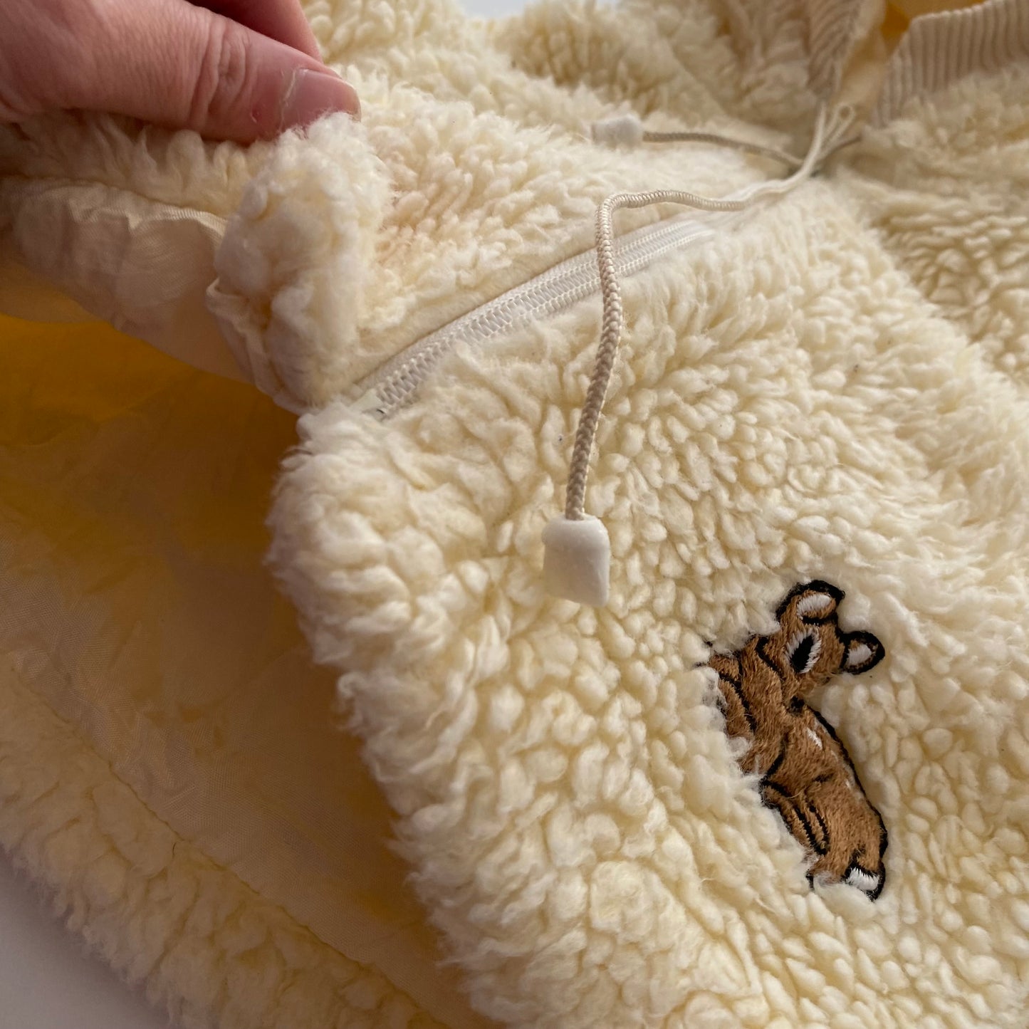 Vintage Sherpa Hoodie - Size 1