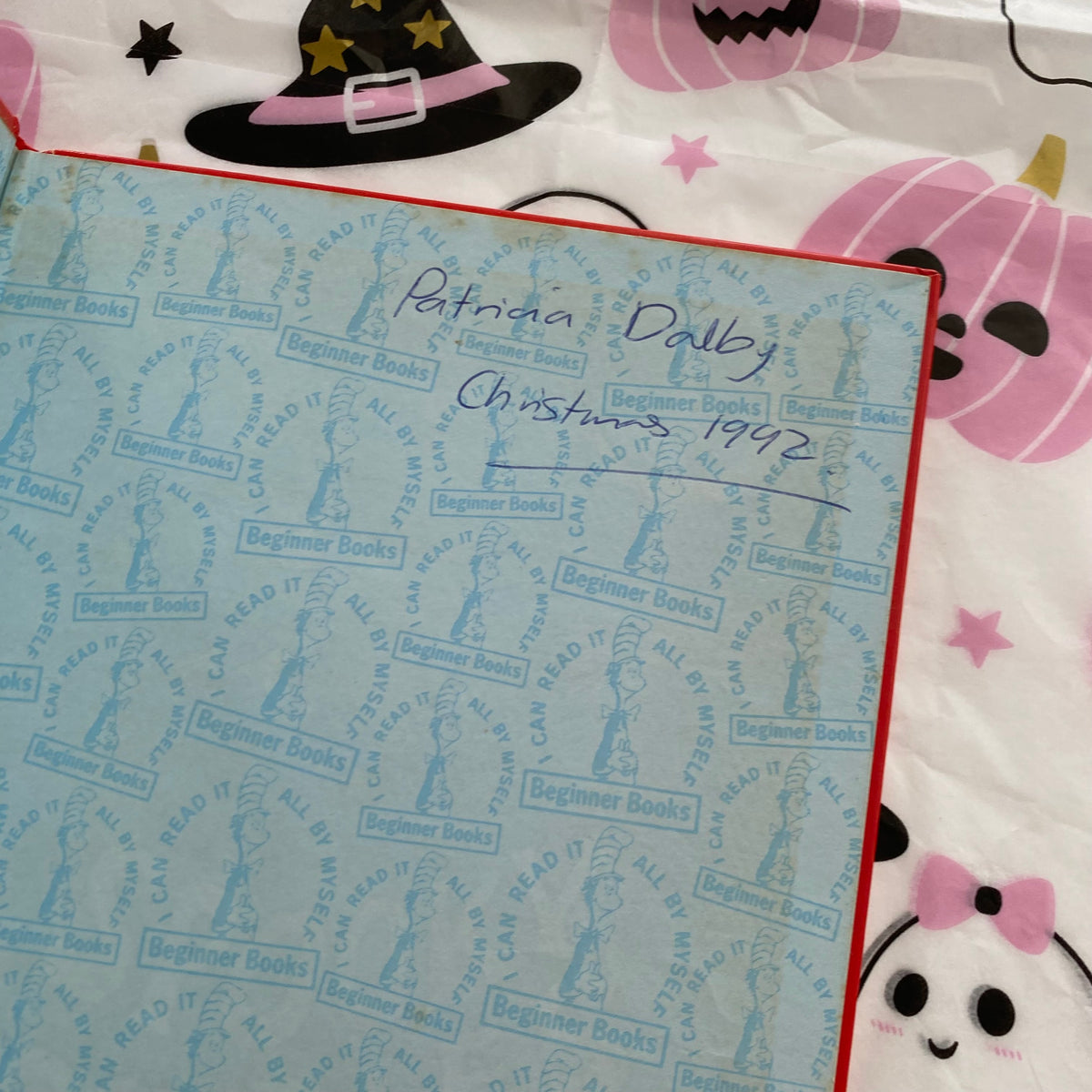 Vintage Dr Seuss Spooky Riddles Book