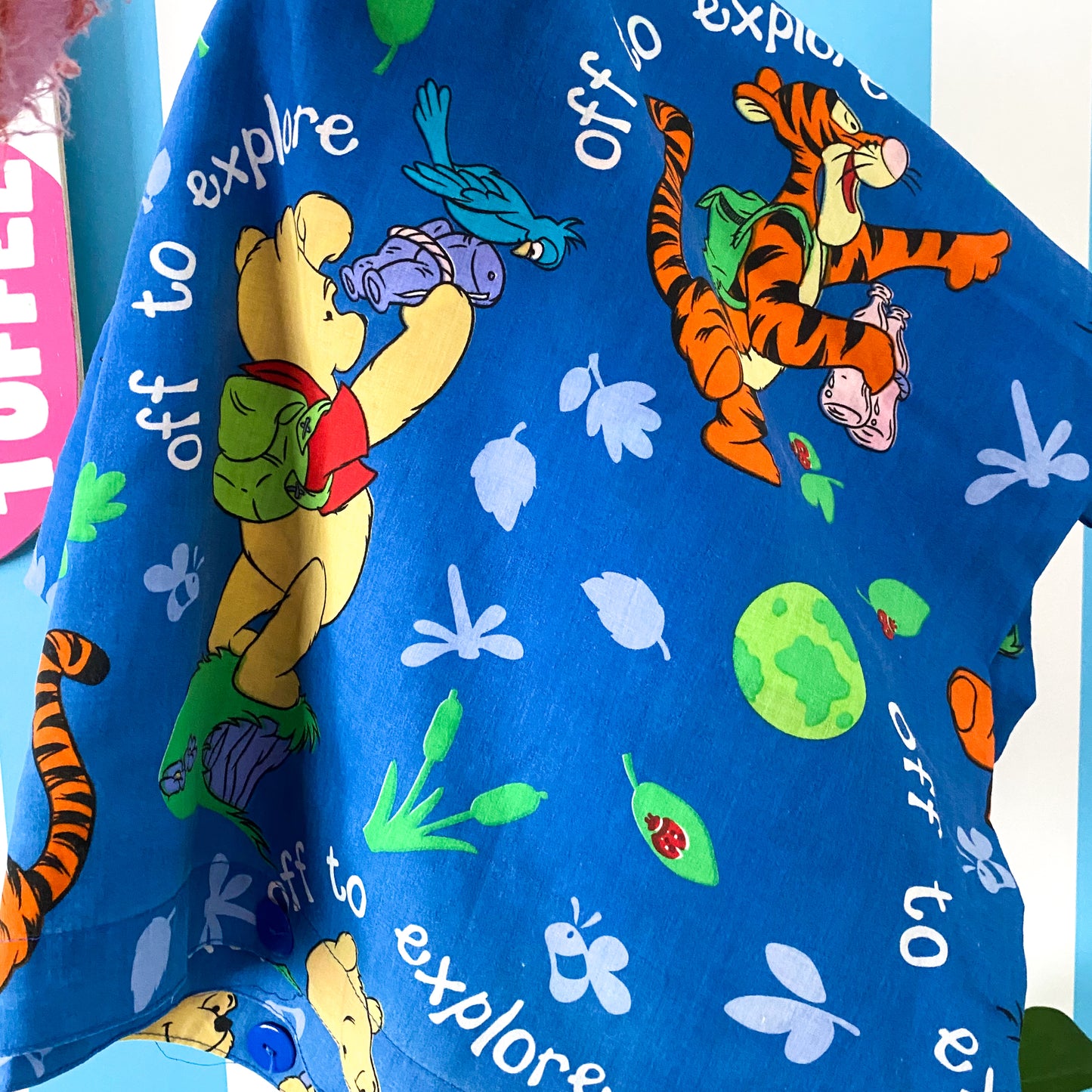 Vintage Disney Winnie The Pooh Single Duvet Cover