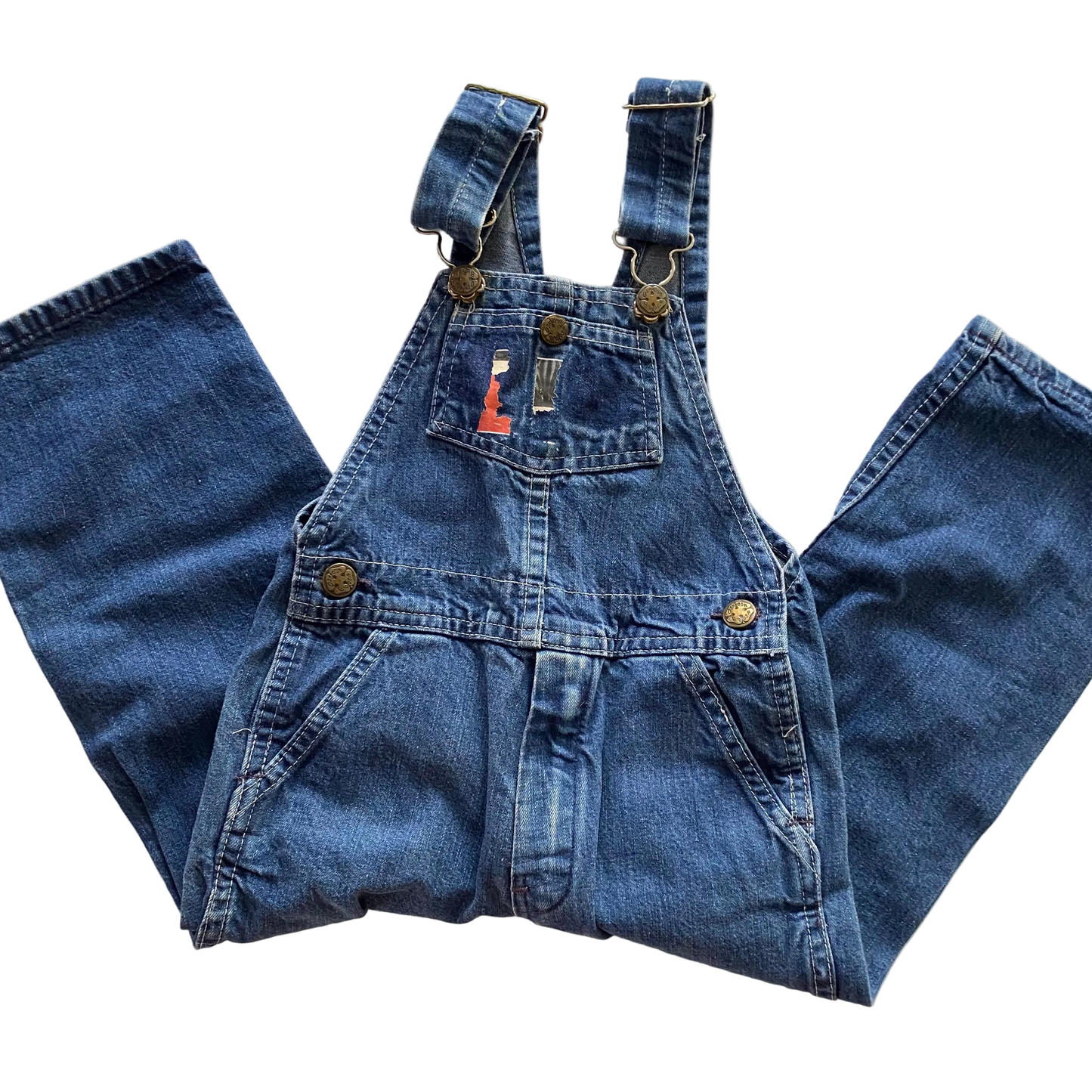 Vintage Oshkosh Overalls - Size 4 (FLAW)