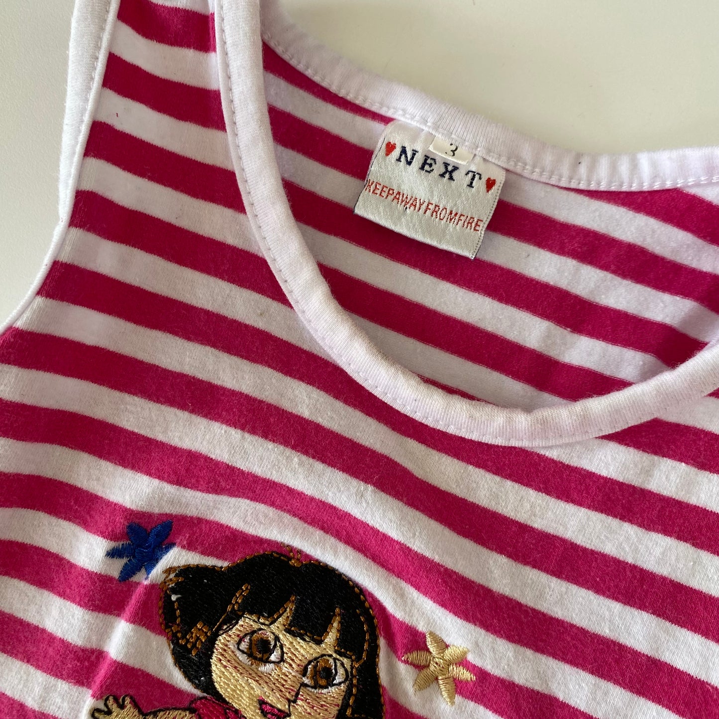 Dora The Explorer Top/Dress - Size 3