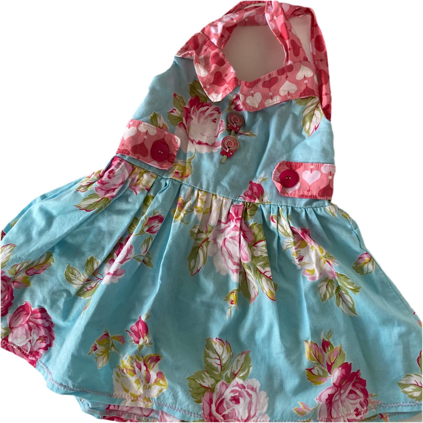 Handmade Floral Dress - Size 1