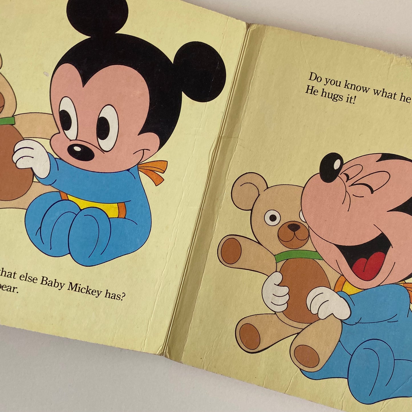 Book - Vintage Baby Mickey’s Toys