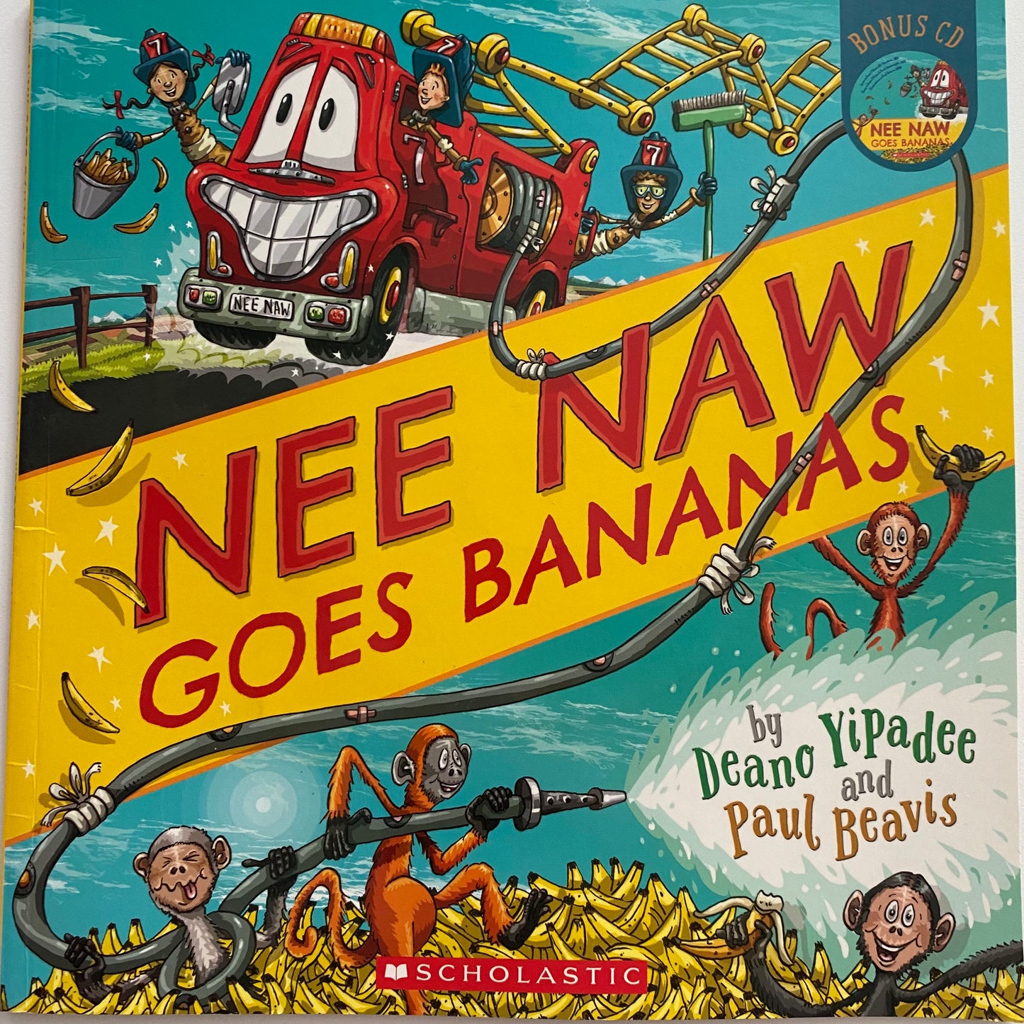 Nee Naw Goes Bananas Book & CD