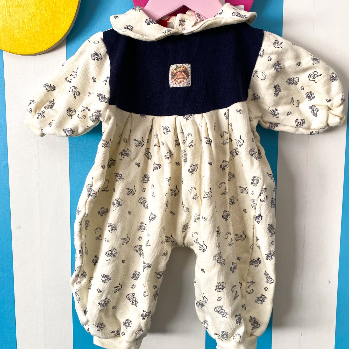 Vintage Gumnut Babies Romper - Size 6-12M