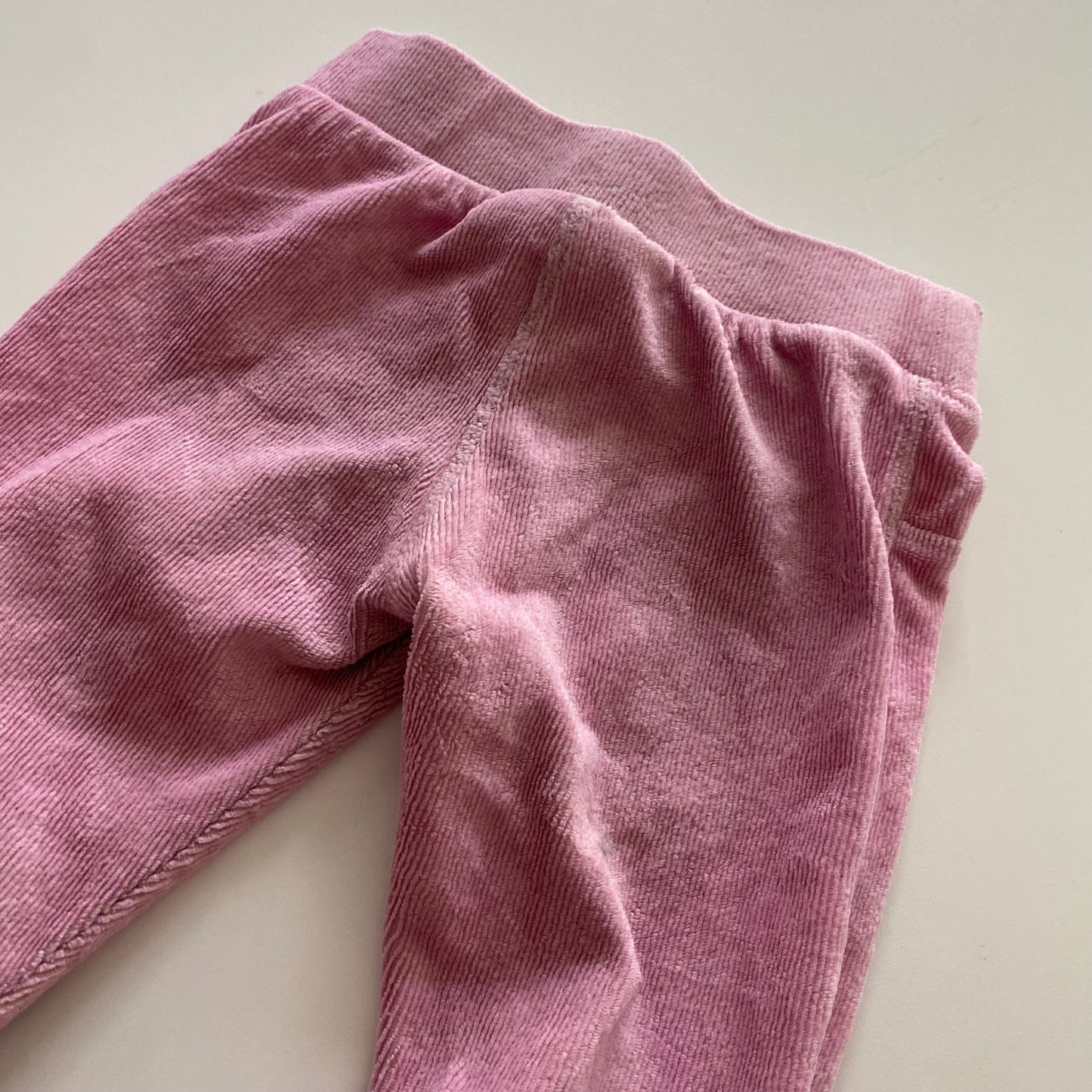 Vintage Tickled Pink Velour Pants - Size 4