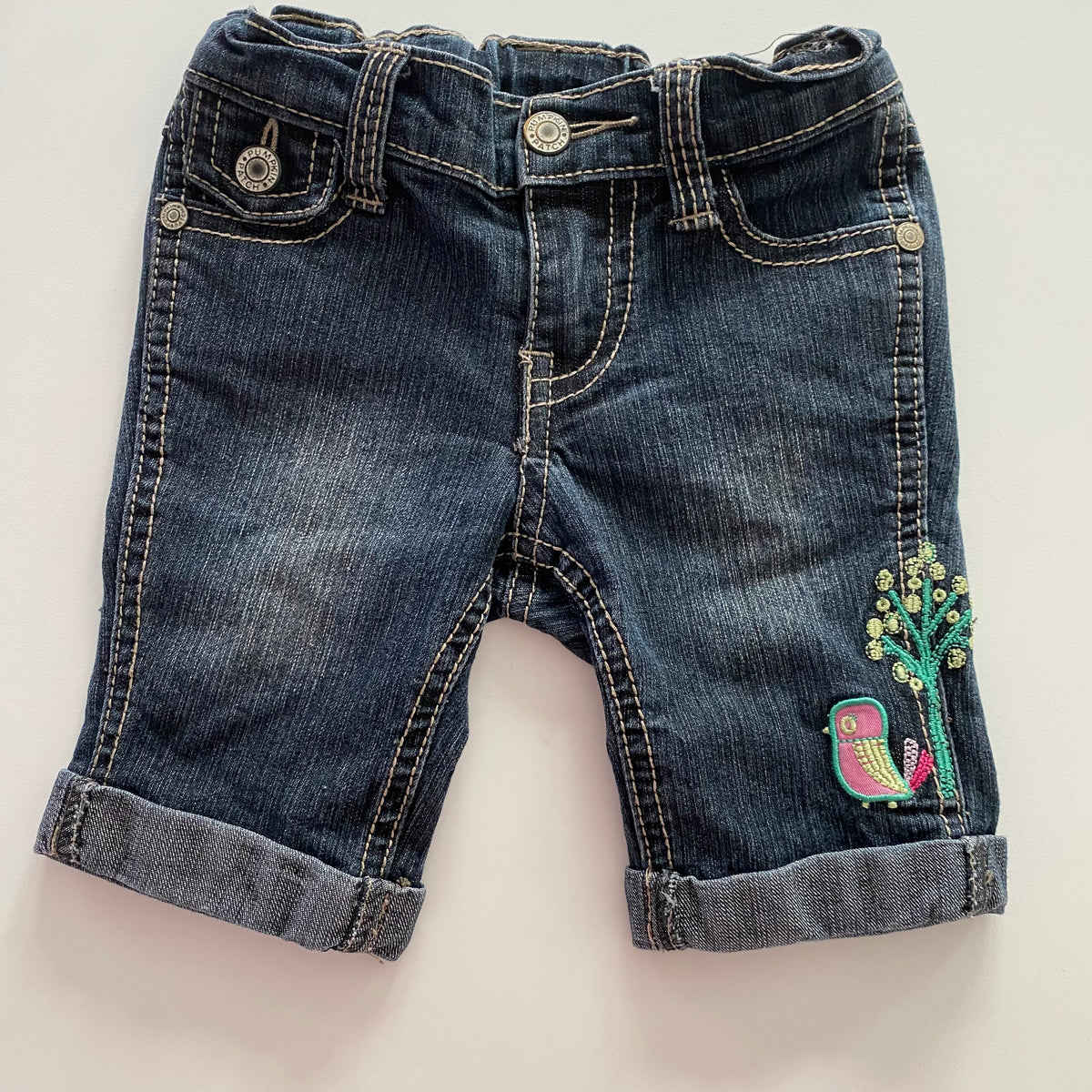 Vintage Pumpkin Patch Jeans - Size 6-12M