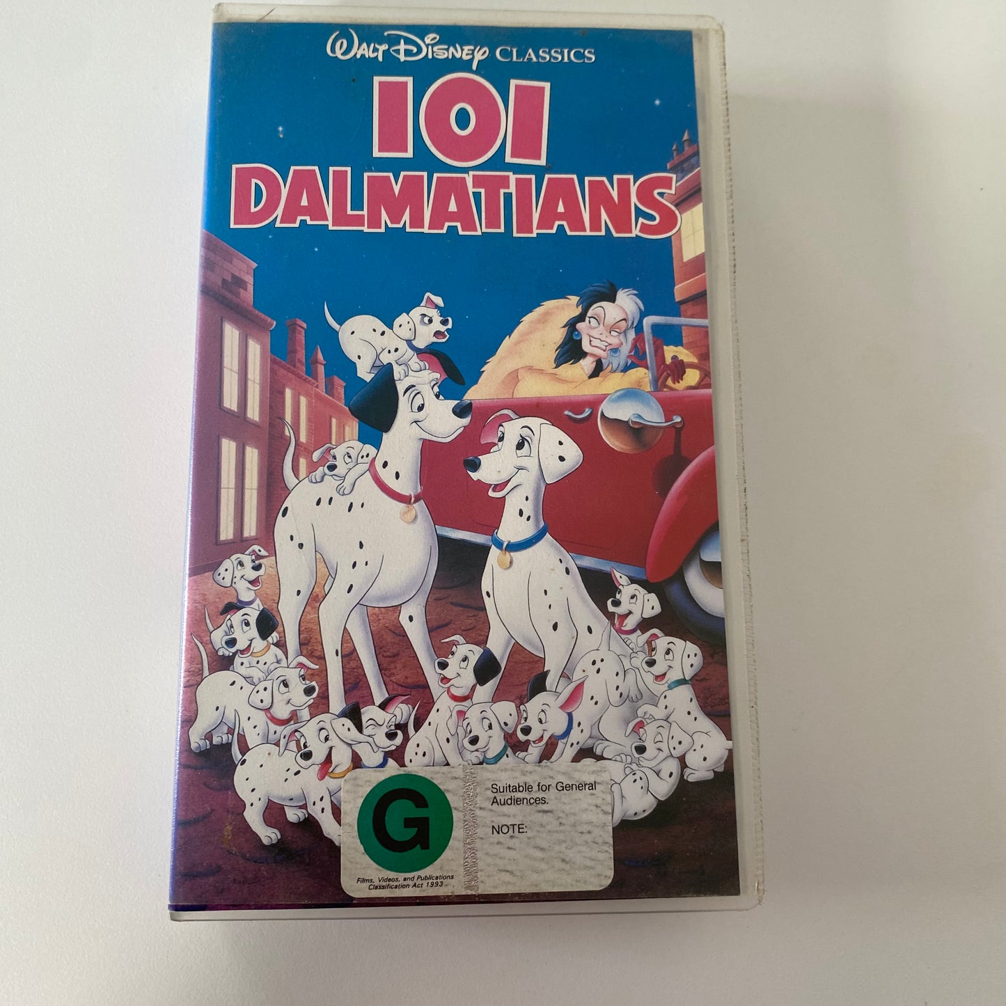 VHS Tape - 101 Dalmatians