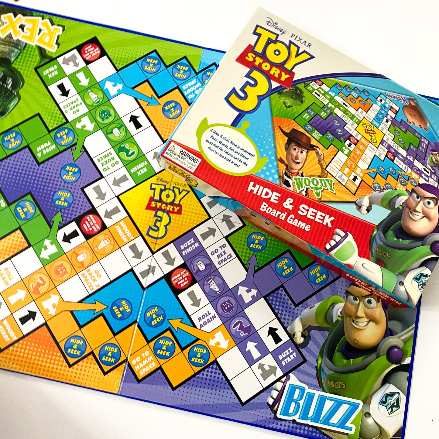 Toy Story 3 Hide & Seek Board Game