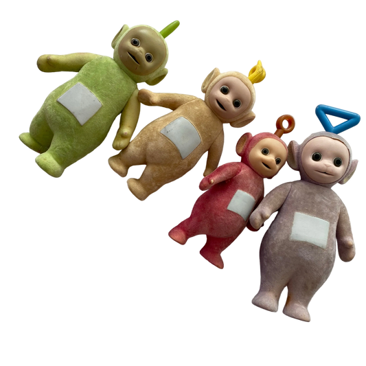 Vintage Teletubbies Posable Figures