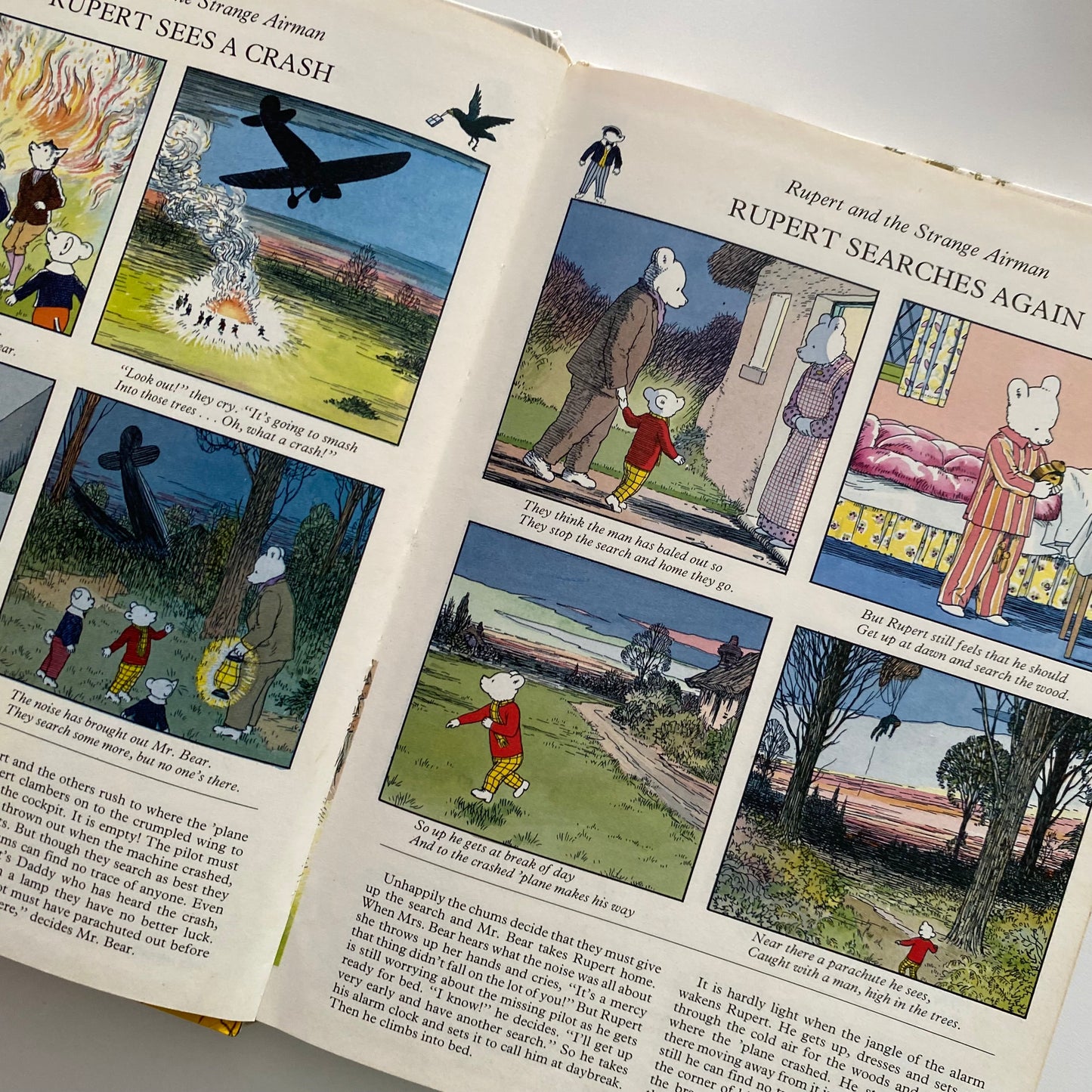 Vintage Rupert Bear Book