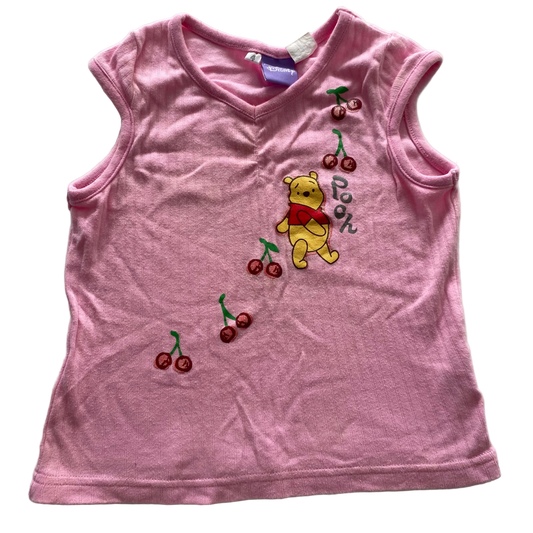 Y2K Winnie The Pooh Top - Size 4