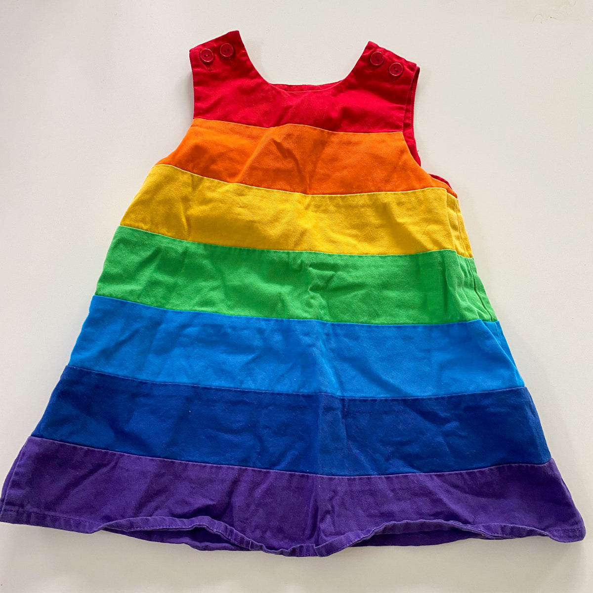 Filiokus NZ Handmade Rainbow Dress - Size 1-2Y