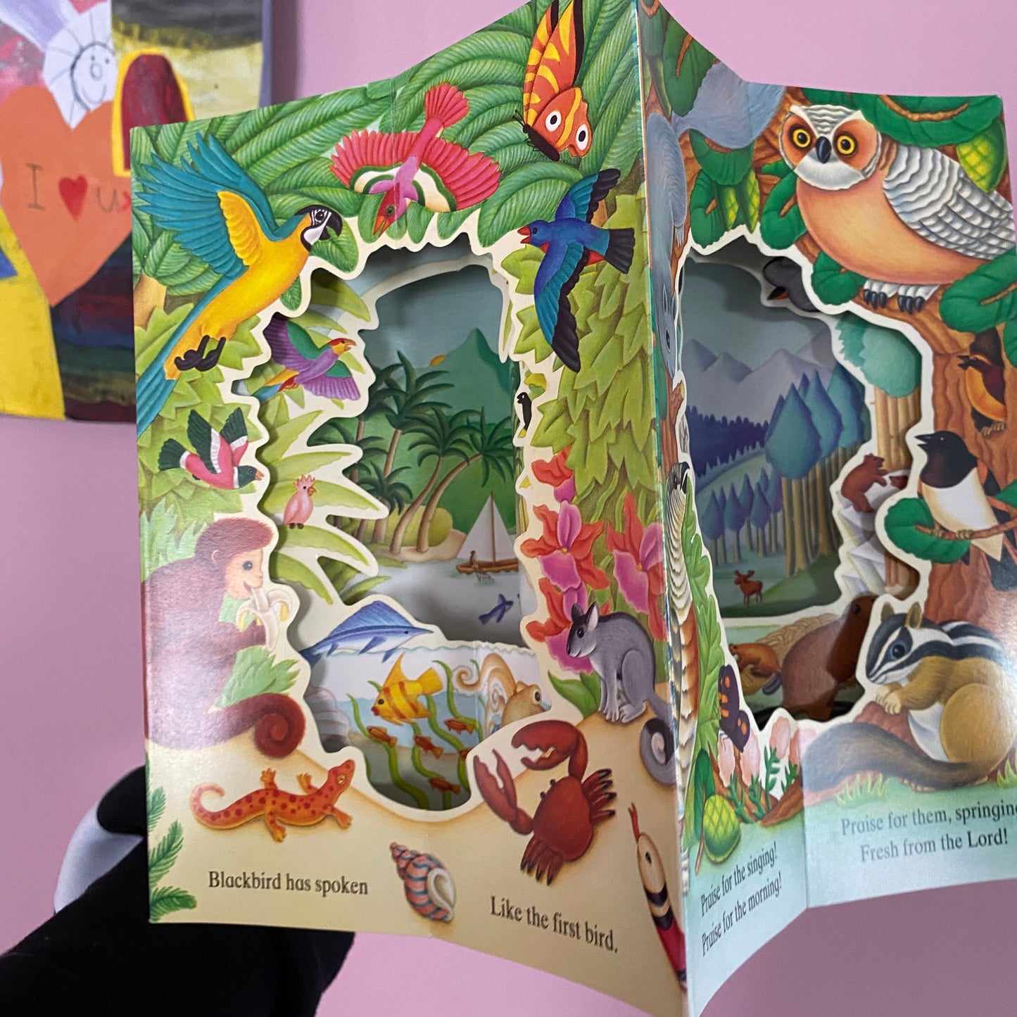 Morning Has Broken Three Dimensional Pop Out Book
