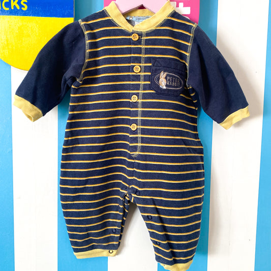 Vintage Beatrix Potter Peter Rabbit Suit - Size 12M (FLAW)